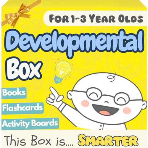 Toddler Learning Activities | Educational Books, Flash Cards & Puzzles Toys | Birthday Gifts for 1, 2, 3 Year Old Boys Girls, by Pidoko Kids