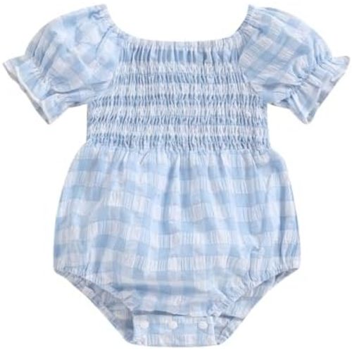 Newborn Baby Girl Bodysuit Sleeveless Halter Frill Romper One-piece Jumpsuit with Headband Summer Clothes Set