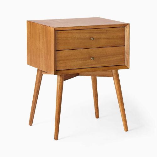 Mid-Century Nightstand (18"–25")
