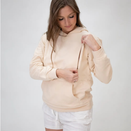 Nikki Nursing Sweatshirt – Dusty Rose (L)