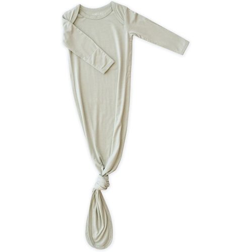 Extra Tall Knotted Baby Gown, Super Soft Viscose from Bamboo Newborn Sleeper for Baby Girl and Boy