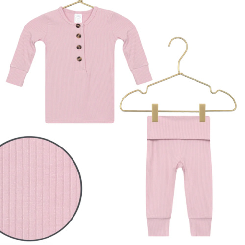 Haven Ribbed Top + Bottoms