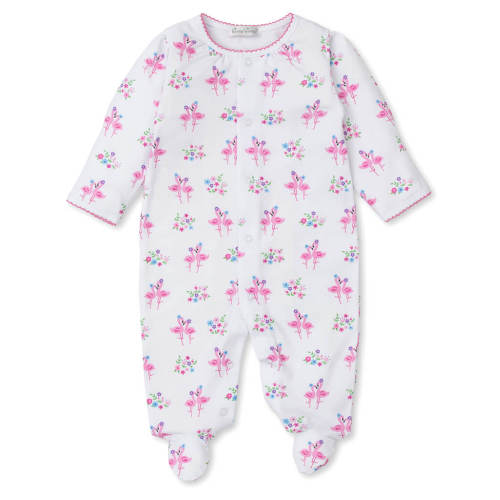 Print Footie Flamingo Flower Fiesta