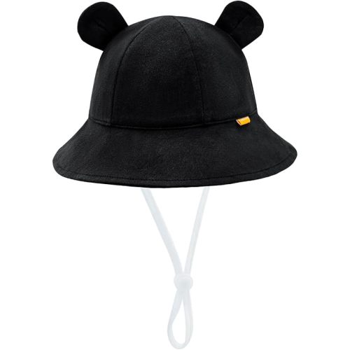 Baby Sun Hat Girls UPF 50+ Beach Kids Hats Boys Wide Brim Cute Toddler Bucket Hat Floppy Infant Sun Hats