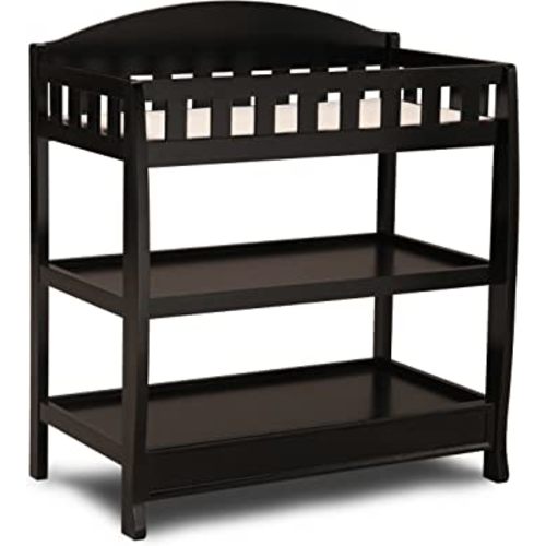 Infant Changing Table with Pad, Black