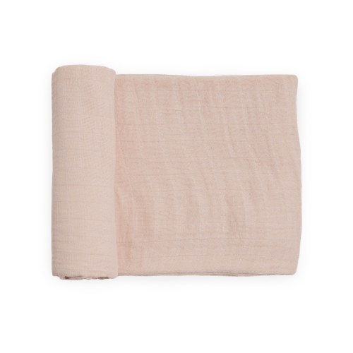 Organic Cotton Muslin Swaddle Blanket - Rosie