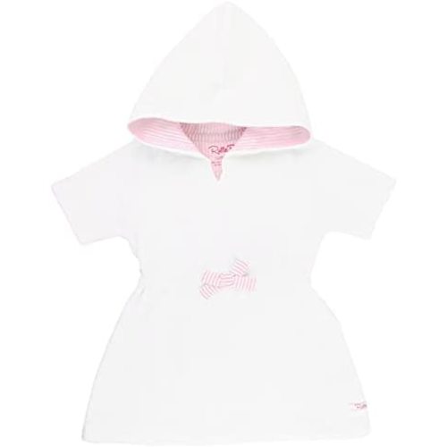 RuffleButts® Baby/Toddler Girls Terry Cloth Hoodie Swim Beach Cover Up Dress