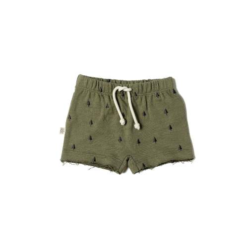 boy shorts - woodland scenery