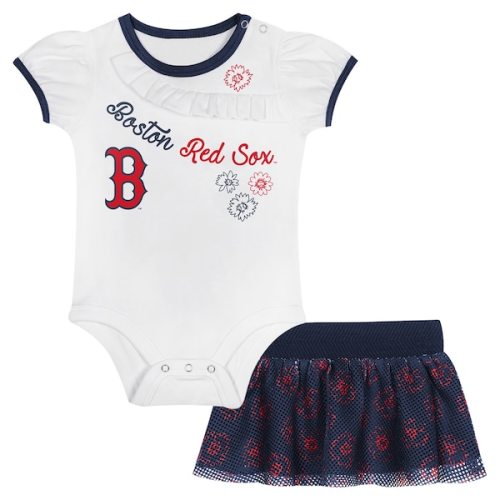 Newborn & Infant Boston Red Sox Sweet Bodysuit & Skirt Set
