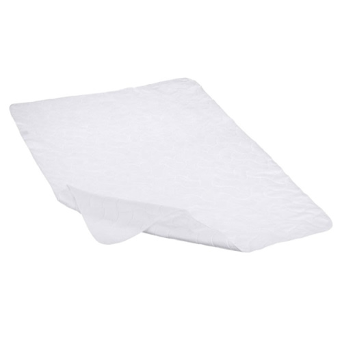 American Baby Company Waterproof Flat Reusable Multi-use Pad Protector, Quilt-Like Multi-use Protective Mattress Pad Cover for Babies, Adults and Pets, White, 27" x 36"