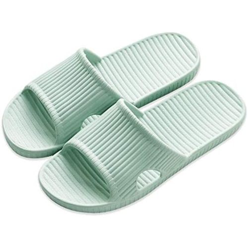 Shower Slippers for Women Men, Quick Drying Lightweight Non Slip Open-toe EVA Travel-friendly Breathable Shoes Slide Slippers for Bathroom,House Slipper,Outdoor