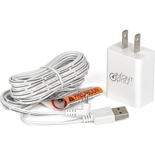 Infant Optics Official Power Cord Adapter for DXR-8 PRO Monitor Unit, DXR-8 PRO SS Monitor Unit and Add-On Camera Unit (NOT for DXR-8 or DXR-8 PRO Camera Unit)