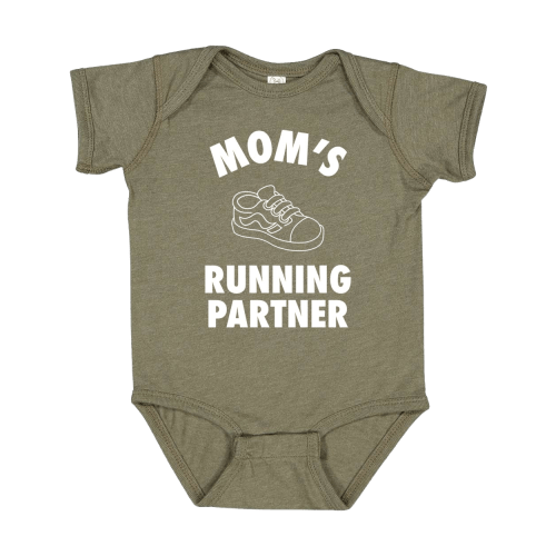 Mom's Running Partner Onesie
