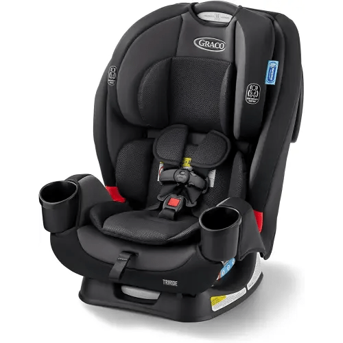 Graco TriRide 3-in-1 Reclining Car Seat, Kipling - Rear & Forward Facing Car Seat, Highback Booster, Adjustable Headrest