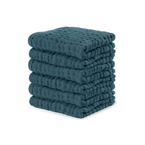 Muslin Washcloths - Pack of 6