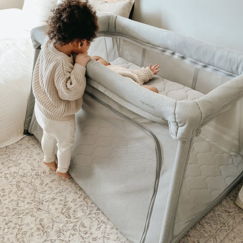 Newton Baby Bassinet Insert for Newton Travel Crib and Play Yard - Grey