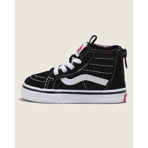 Vans | Toddler Sk8-Hi Zip Black/White Shoes