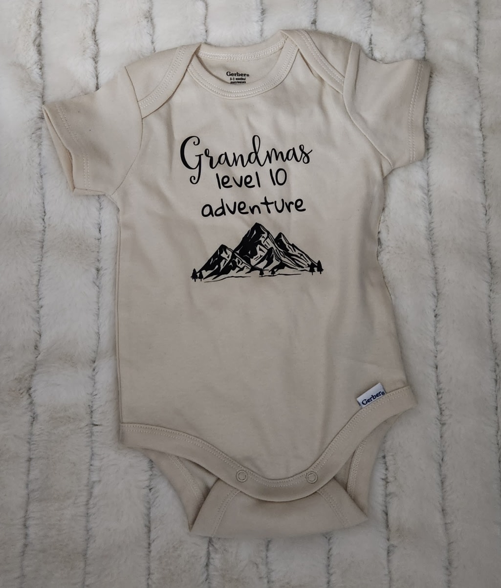 Kate & Meri Custom Baby Onesie Bodysuit | Personalized Baby Romper