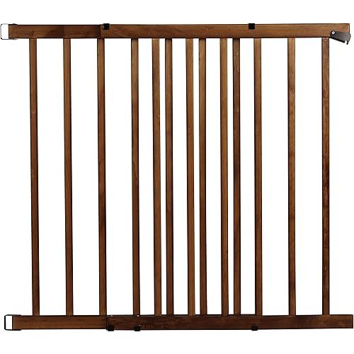 Evenflo Walk-Thru Top Of Stairs Baby Gate (Farmhouse Collection), 48"W x 32"H