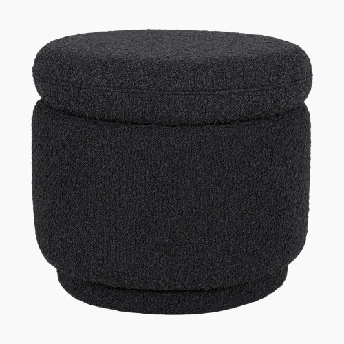 babyletto Enoki Storage Ottoman - Black Boucle