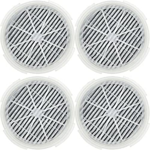 True HEAP Filter Replacement Compatible with Frida Baby 3-in-1, RIGOGLIOSO and JINPUS GL2103 and LTLKY 900S, 2 in 1 True HEPA Filters and Activated Carbon Filters (4 Pack)