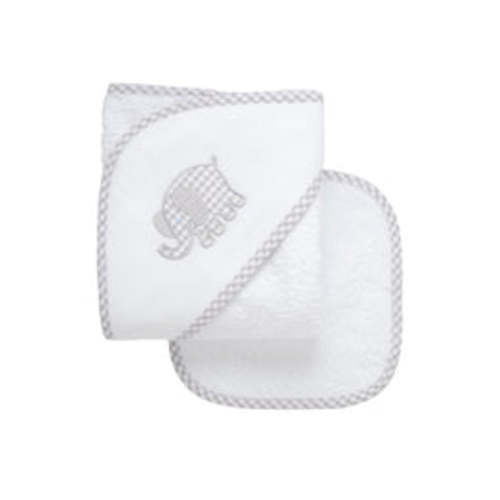 3 Marthas applique hooded towel set NEW