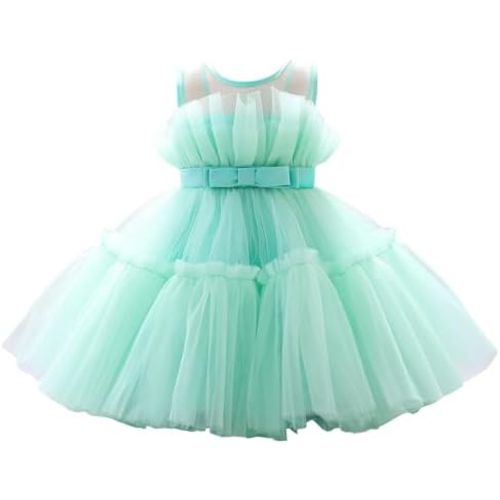 Baby Girls Dress Toddler Party Dress Cute Church Baptism Birthday Party Formal Dress