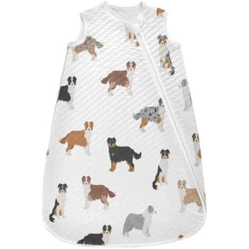 vvfelixl Bright Funny Dinosaurs Baby Sleeping Bag Sleep Sack,Baby Wearable Blanket Sleep Suit for 0-6 Months