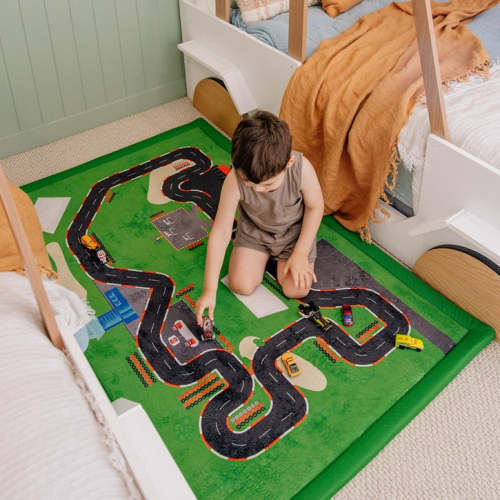 6.6ft X 10ft select the size please
Race Track Foam Play Mat - Relax Mat By Muscle Mat