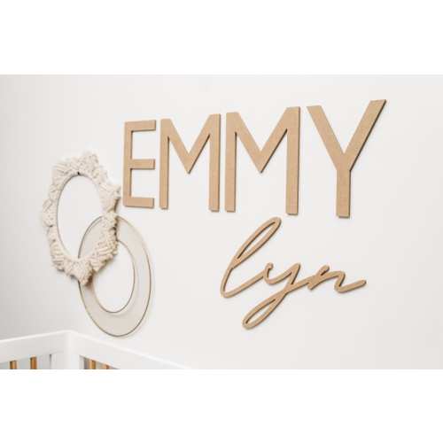 Nursery Name Art, Wall Art for Nursery, Nursery Name Sign, Letter Cut Out, Kids Room Decor, Custom Name Sign, Playroom Decor, Dorm Room