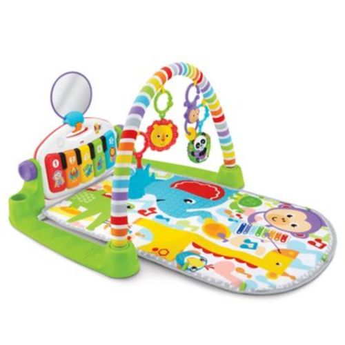 Fisher-Price® Deluxe Kick and Play Piano Gym in Green - GREEN