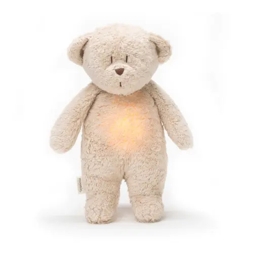 Moonie - Teddy Bear musical nightlight - Sand | Smallable