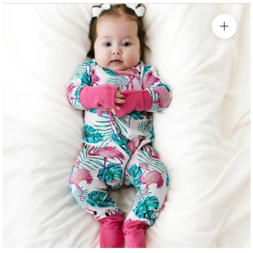 Flamingo Day to Night Romper