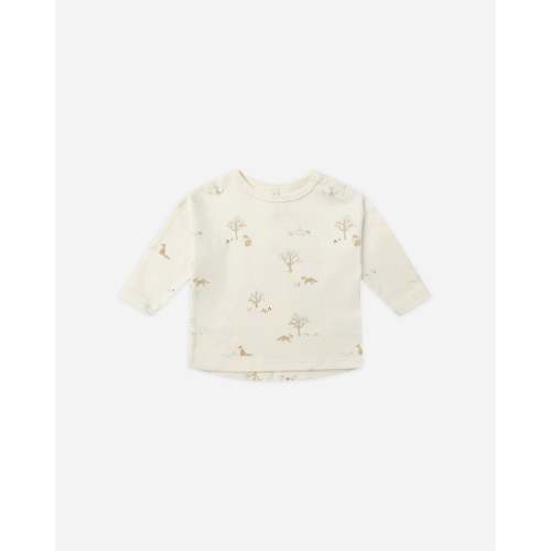 Long Sleeve Tee || Fox Land – Quincy Mae