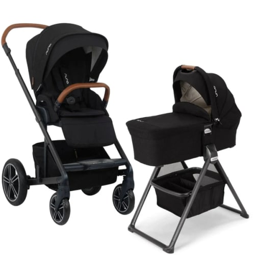 Nuna MIXX Next + MIXX Bassinet + Stand Stroller Bundle – Bambi Baby