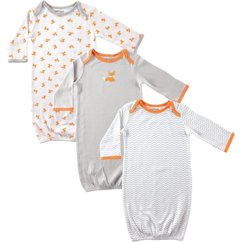 Luvable Friends Baby Girls' Cotton Gowns