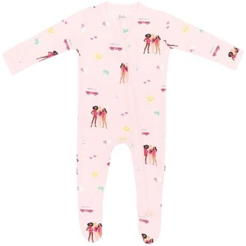KYTE BABY Unisex Zipper Closure Footies, Rayon Made From Bamboo, 0-24 Months