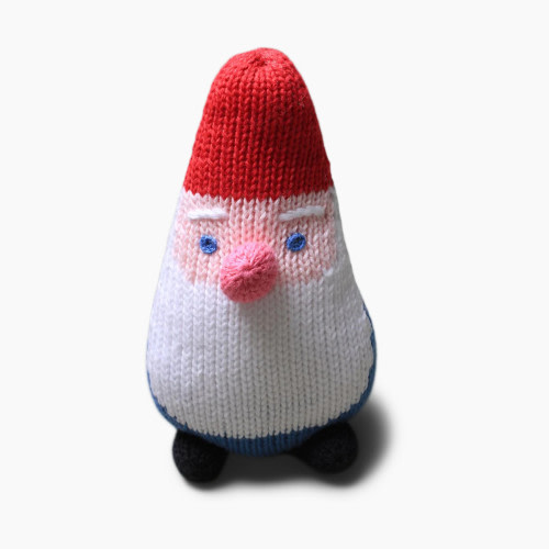 Estella Organic Cotton Handmade Baby Rattle - Gnome