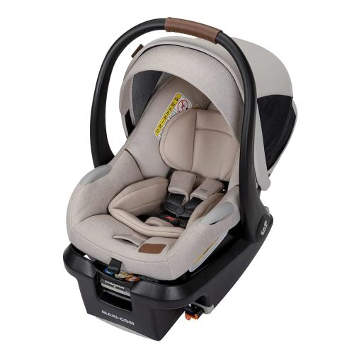 Maxi-Cosi's Mico™ Luxe+ Baby Car Seat: Infant Car Seat with Base and Versatile Baby Carrier Seat Functionality, Desert Wonder