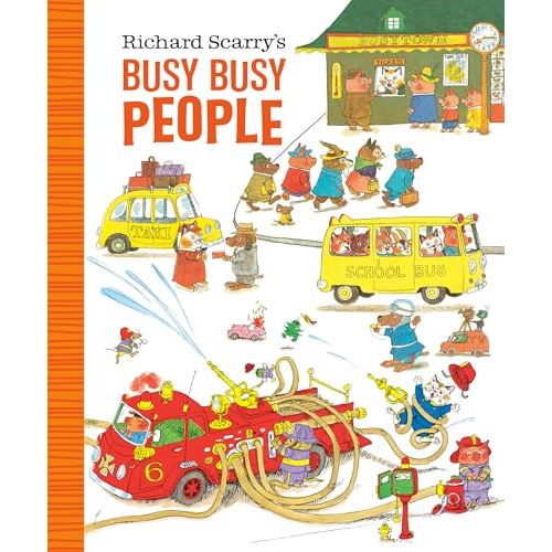 Richard Scarry's Busy Busy People (Richard Scarry's BUSY BUSY Board Books)
