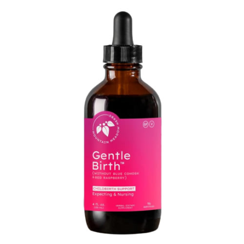 Gentle Birth for Birth Prep/Labor Prep, Fast Acting Liquid Herbal Extract for Childbirth Support