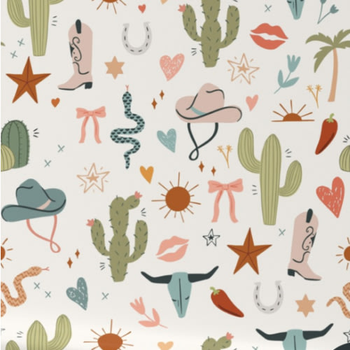 Wallpaper in cowgirl Wild West