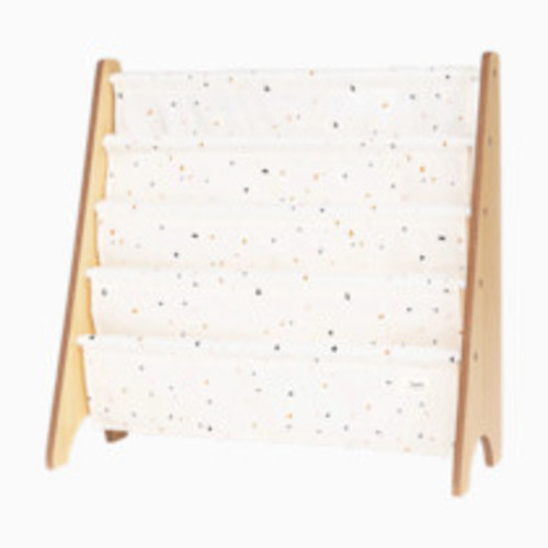 3 Sprouts Recycled Book Rack - Cream Terrazzo