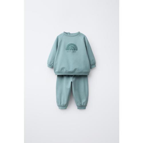 SWEATSHIRT AND JOGGER SET - 12-18M