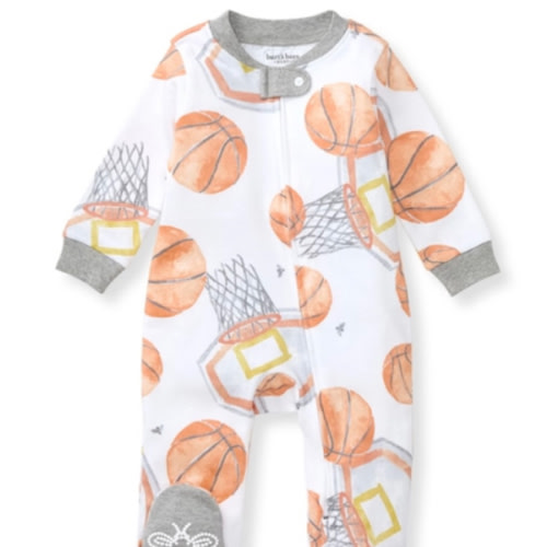 Basketball Organic Baby Sleep & Play