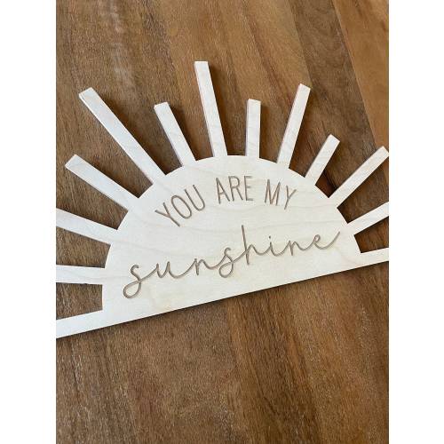 You are my sunshine wooden sign, you are my sunshine, you are my sunshine decorations, sunshine room decor, nursery decor