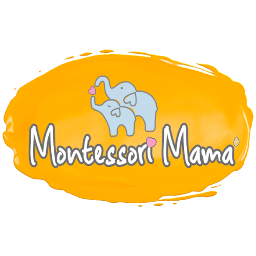 Montessori Mama Spinning Rainbow Drum – Sensory Toy for Babies
