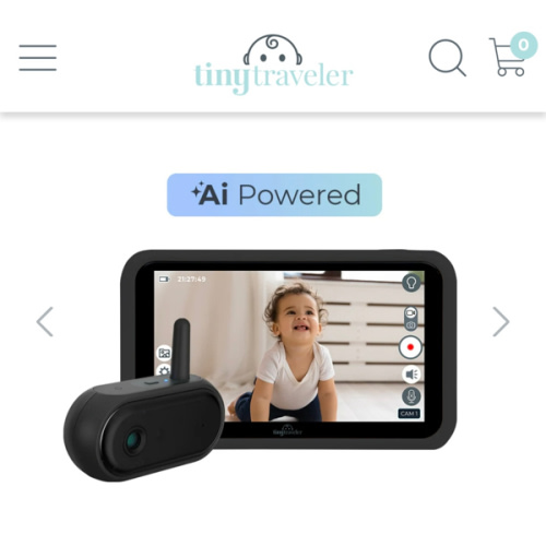 Tiny Traveler Ai Classic HD Baby Monitor For Your Car & Beyond