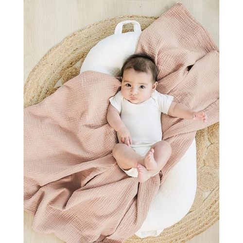 3 Pack Muslin Swaddle Blankets