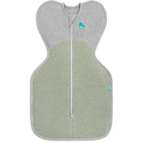 Love to Dream Swaddle, Baby Sleep Sack, Swaddle UP Self-Soothing Swaddles for Newborns, Get Longer Sleep, Snug Fit Helps Calm Startle Reflex, Suitable for All Seasons, 1.5 TOG, 5-8.5 lbs, Olive